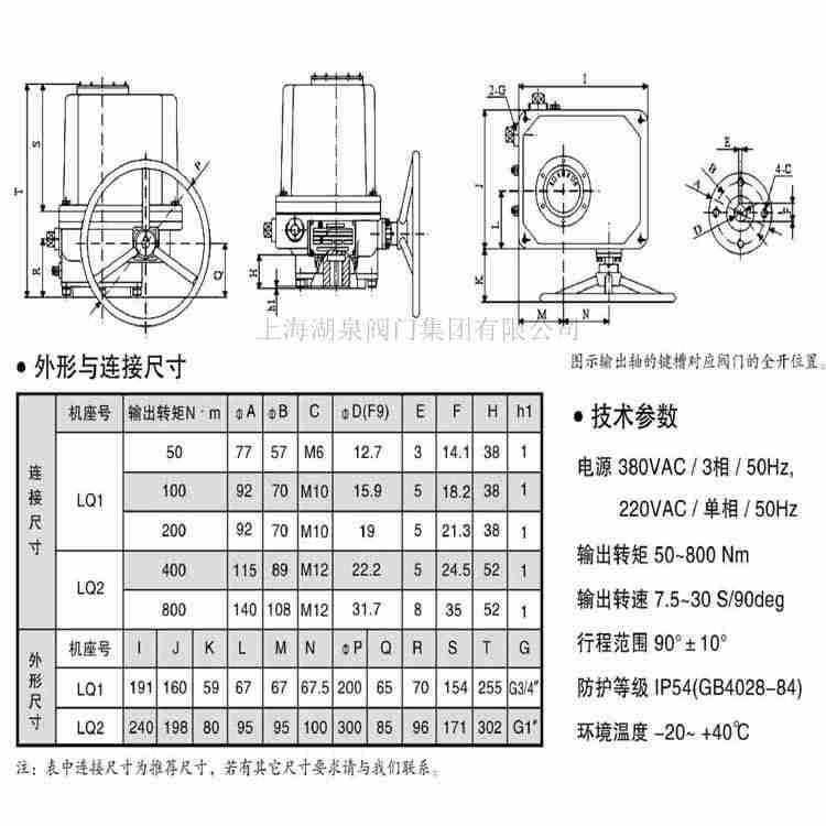 lq20-1閥門電動(dòng)裝置
