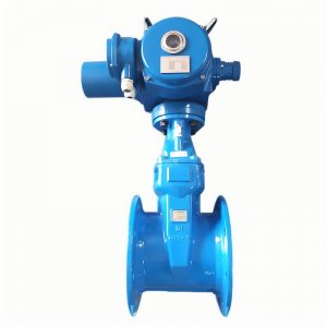 電動(dòng)閘閥Z945X-10Q  DN350手電兩用軟密封