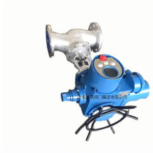 電動(dòng)截止閥J941H-64  DN150（耐磨、耐高溫、