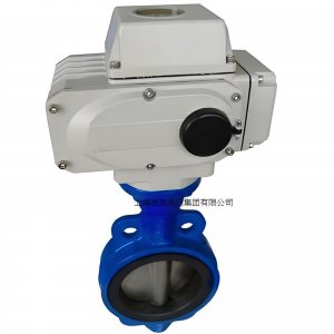 電動(dòng)蝶閥D971X-10 DN150軟密封鑄鐵對(duì)夾